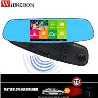 Car Dash Rcorder Speed Detector 5.0 GPS Navigation Andriod Reaivew Mirror Laser WIFI Recorder G-sensor Camera Video Registrator