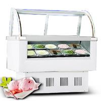Hot Selling Commercial large Capacity Ice Cream Display Cabinet Freezer Popsicle Display Cabinet There Are Four Colors