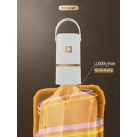 MSS Mini Clothing Dryer Portable Travel Warm Air Dryer 220V For Home Fast Drying Household Cabinet with Drying Bag