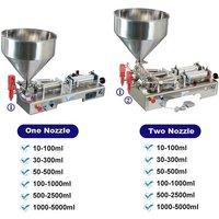 PBOBP Full Pneumatic Single Head Cheap Price Semi Automatic Small Piston Paste and Liquid Filling Machine