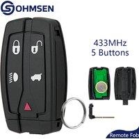 OHMSEN Full Smart Car Key Remote Fob 5 Button 433MHz 434MHz For Land rover Freelander 2 2007-2015 + Circuit board