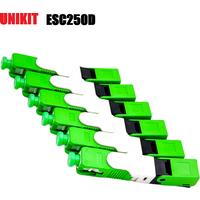 100% Original New UNIKIT ESC250D SC/APC SC UPC Optic Fiber Quick Connector FTTH SC/UPC Single Mode Optic Fast Connector 100PCS