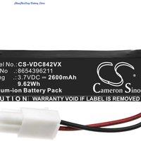 3.7V 2600mAh/3400mAh Vacuum Battery 8654396211 for Vileda Quick & Clean, VI409842 +TOOL