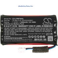 7.4V 2500mAh/3400mAh Speaker Battery TD-Bb11LG EAC63320601 EAC63918901 for LG Music Flow P7, NP7550, PJ9, PJS9W, PJ9B,Go PK7