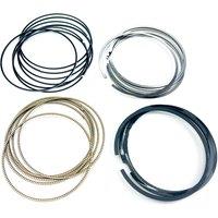 6 Pcs STD 3.0 Engine Piston Ring Kit OE 12631194 For Cadillac Equinox GMC CTS SRX Terrain 3.0L V6 Auto Parts Accessories Metal