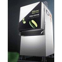 Commercial Stainless Steel Vegetable Cutter, Dual Port Electric Radish And Potato Shredder, Cucumber Shredder