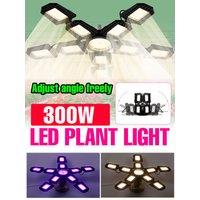 300W LED E27/E26 Grow Light Full Spectrum Greenhouse Plant Cultivation Lamp Foldable Deformation For Flower Vegetable Hydroponic