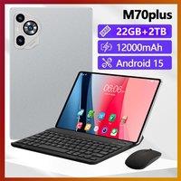 Original M70 Plus Tablets 11.6 inch Android 15 Tab 4G 5G Dual Sim Card 12000mAh WIFI HD Screen Children's Tablets Kids Tablet PC