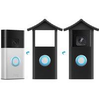 Silicone Case For Ring Battery Video Doorbell 2024 Version-Protects Ring Doorbell 2024 from Direct Sunlight,Weather,UV Radiation