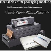 PBOBP Tabletop POF PVC Plastic Film Box Bottle Package Electrical Shrink Tunnel Heat Shrinking Wrapping Machine