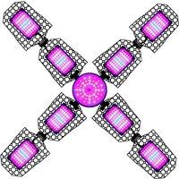 E27 LED Grow Light Bulb Full Spectrum Plants Cultivation Lamp Flowers Hydroponics Greenhouse Tent Vegetable Greens Fill Lighting