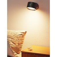 Rechargeable RGB Wall Spotlights with Remote and Touch Control, 360 Adjustable, Ideal as Color - Changing Accent Lights for Hom