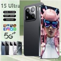2026 New 15 Ultra Smartphone 5G 7.0HD Dual SIM Card 22G 2TB Cell Phone 8000mAh Android Global Version Mobile Phones Cellphones