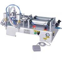 Automatic Double Heads Pneumatic Hopper Shampoo Moisturizer Lotion Cosmetic Oil Honey