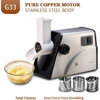 Electric Shredder Cheese Grater Cheese Slicer 220V Household Automatic Cheese Slicing Vegetable Shredding Machine
