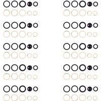 10set Back Camera Lens for Samsung Galaxy S23 Ultra SM-S918B Phone Repair Replacement Parts