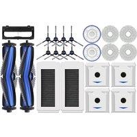 ECOVACS Deebot N30 PRO OMNI /YDLX11-1 Accesories Main Side Brush Mop Cloth HEPA Filter Dust Bag Robot Vacuum Cleaner Spare Parts