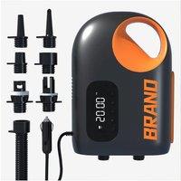 Outdoor 12V High Voltage Electric Air Pump Kayak Impulse Boat SUP Paddle Board High-power Intelligent Air Pump New Standby