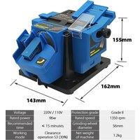 Mini Electric Drill Sharpener 220V Electric Drill Sharpener Grinder Multi-function Grinding Wheel Drill Sharpener