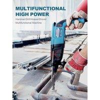 Electric Hammer Household Electric Pickaxe Pistol Type Lightweight Electric Drill Impact Drill Concrete Drilling Tool