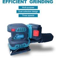 Electric Sander Variable Speed Brushless Sander Wood Grinder Polishing 125mm/5'' Cordless Lithium Brushless Sand Machine
