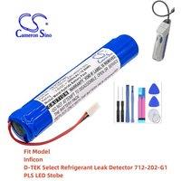 Equipment, Survey, Test Battery For Inficon:712-700-G1,A19267-460015-LSD,A19267-460015-LSG,EAC-460015-003,PLS LED Stobe,-3000mAh