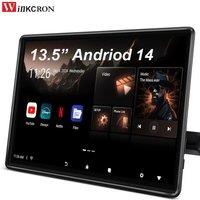 13.5 IPS Car Headrest Monitor Android 14 HD 4K WIFI Tablet PC Video Player BT FM Miracast 1080P HDMI Mirroring 2G+32GB ROM