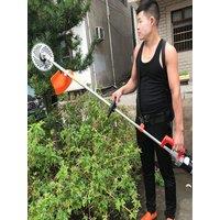 Agricultural Weeding Lawn Mower With 24v Rear Load High Power Mower And Land Reclaiming Machine Desbrozadora Batera충전식예초기