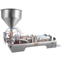 Fully Pneumatic Paste Filling Machine Single Head Viscous Liquid Tomato Sauce Honey Cream Gel Shampoo Production