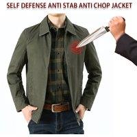 2025 Anti Cut Clothes Retro Self Defense Safety Jacket Flexible Hidden Type FBI POLICE Full Body Protection Anti Stab Clothing