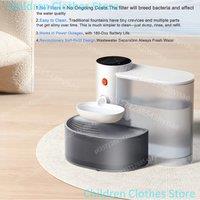 Smart Wireless Cat Water Fountain Rechargeable, Large Capacity, Silent Automatic Drinking Fountain,environmentally Friendly