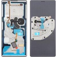 Original Front Housing LCD Frame Bezel Plate for LG Wing 5G Phone Parts Frame Repair Replacement