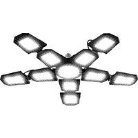 400W LED Garage Light Bulb E27/E26 Lamp AC 220V Folding Spotlights 110V Industrial Lighting For Home Warehouse Workshop Basement