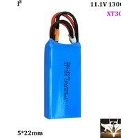 3S1P 11.1V 1300MAH with XT30 plug For Weili XK X450 accessory fixed wing upgraded version remote control glider battery