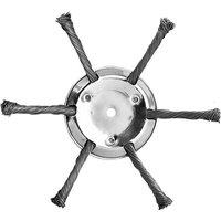 Steel Wire Wheel Head Grass Trimmer Head Cutter Accessories Mowoer Parts Lawn Mower Parkside Lawnmower Brushhead Heads Garden