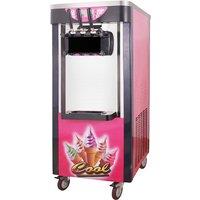 Commercial 3 Flavor Automatic Soft Ice Cream Maker Machine 220V-New Featuring Nut Nutrient Richness
