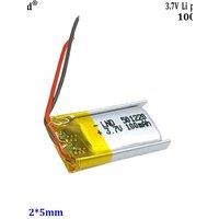 3.7V polymer battery 401015 45mAh For Bluetooth headphones micro devices rechargeable batteries 15*10*4mm