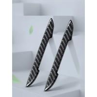 YZ For Tesla Model 3/Y Juniper Highland 2025 Car Door Crash Bar 4Pcs Door bumper Stickers Anti-collision Strip Protection Decal