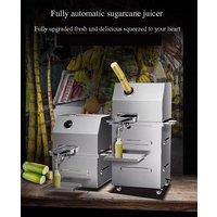 Electric Sugarcane Juicer Stainless Steel Sugarcane Squeezer Cane-Juice Machine Cane Sugar Juice Extractor