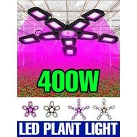 400W LED E27/E26 Grow Light Bulbs 220V Full Spectrum Cultivation Lamp 110V Greenhouse Hydroponics Plant Vegetables Fill Lighting