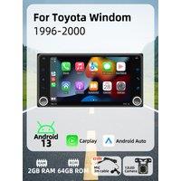 Android Car Multimedia 2Din Car Radio for Toyota Windom 1996-2000 Carplay Android Auto 7 Screen Stereo Head Unit GPS Navigation