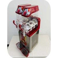 Double-cylinder Commercial Snow Melt Machine, Automatic Mixing for Smoothie & Milk Tea