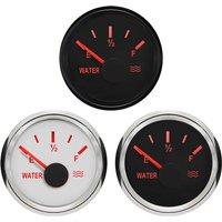 Water Level Gauges 0-190ohm or 240-33ohm 52mm Lcd Water Level Meters with Red Backlight for Auto Truck Boat Motorcycle