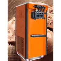 Soft Serve Ice Cream Machine Commercial Vertical For Dessert Shop Ice Cream Makers Three Flavors Gelato Making Machine