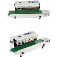 Electric Aluminum Foil Laminated Packaging Pouch Automatic Horizontal Continuous Plastic Bag Band Sealing Sealer Machine
