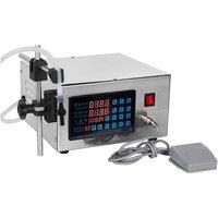 Semi Automatic Bottles Liquid Filling Machinery For Perfume Olive Oil Water Milk Juice