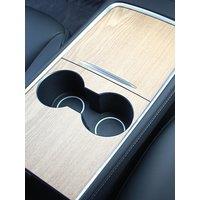 For tesla center sticker 2021-2023 model 3 Y Center console suede dark gray Console Panel fur material Center console sticker