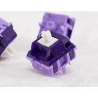 Duhuk Bitter Tea Purple Switch V2 HP Tactile 5pins 58g 63.5g HIFI Custom Hot Swap For Mechanical Gaming Keyboard MX Switch Lubed