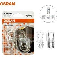 OSRAM Car Signal Light T20 W21/5W 7443 7515 12V W3x16q Yellow Lamp Turn Side Light Auto Halogen Bulbs Auxiliary lamp(2pcs)