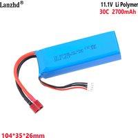 11.1V 2700mAh 30C lithium battery Use For model aircraft V303 V393 WL913 For UDI 903 FT012 unmanned aerial vehicle batteries